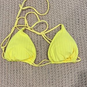 Large Bathing Suit Top (Yellow)